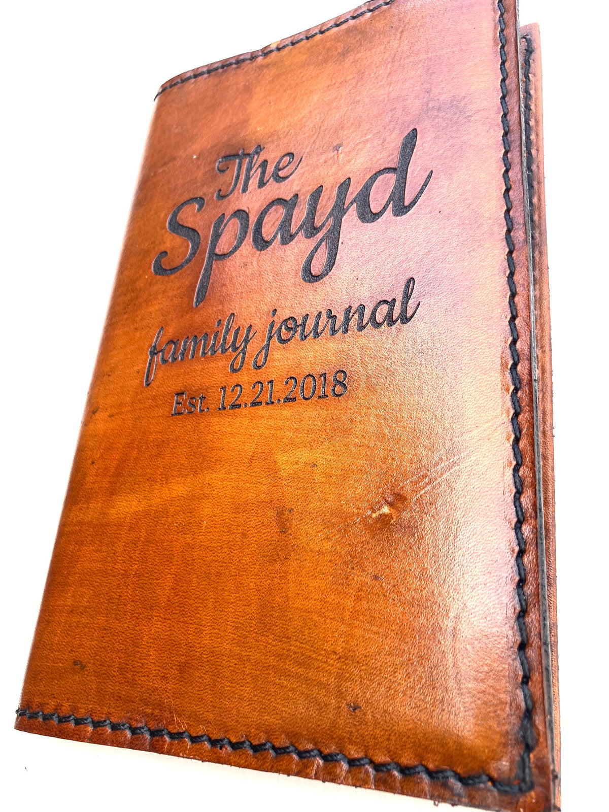 Personalized Leather Family Journal