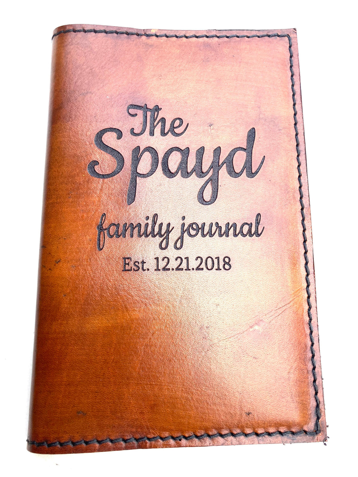 Personalized Leather Family Journal