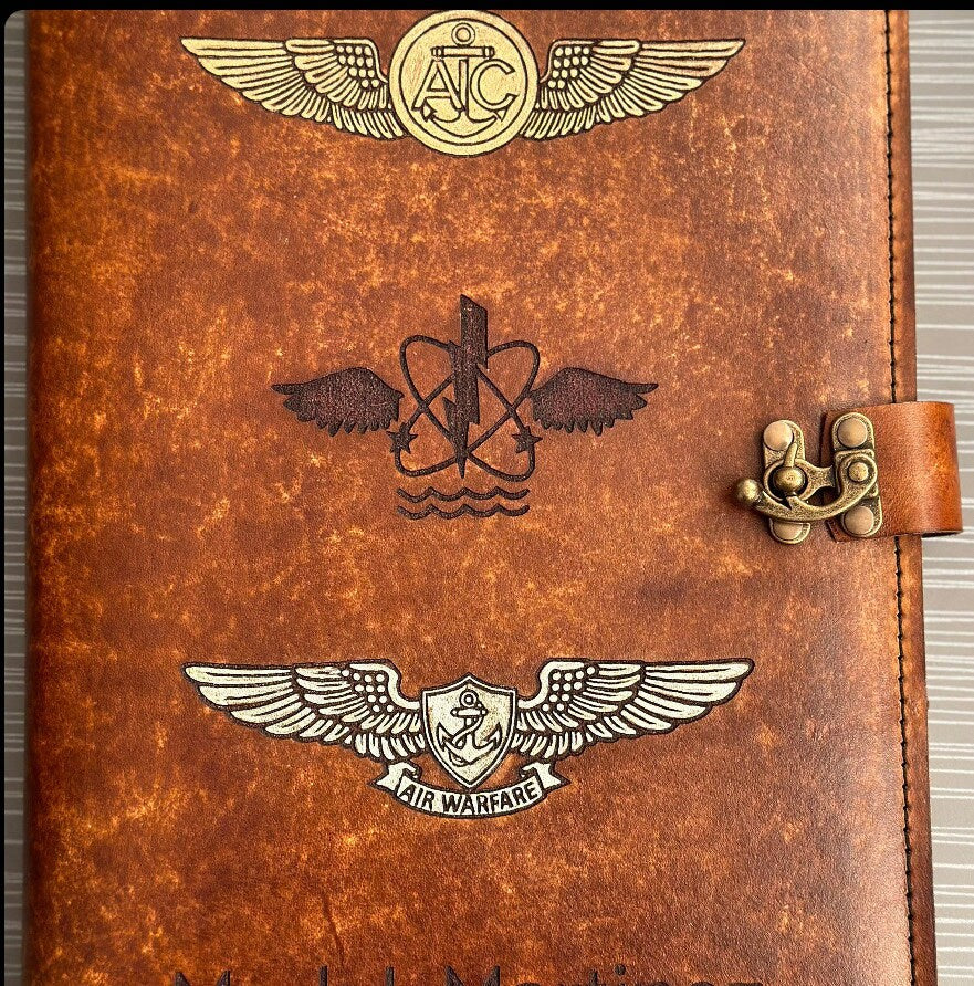 Add Color Upgrade | Hand-Colored Leather Book Cover Design