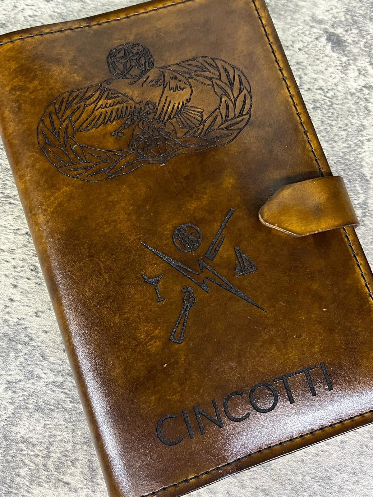 DESIGN YOUR OWN military green book cover