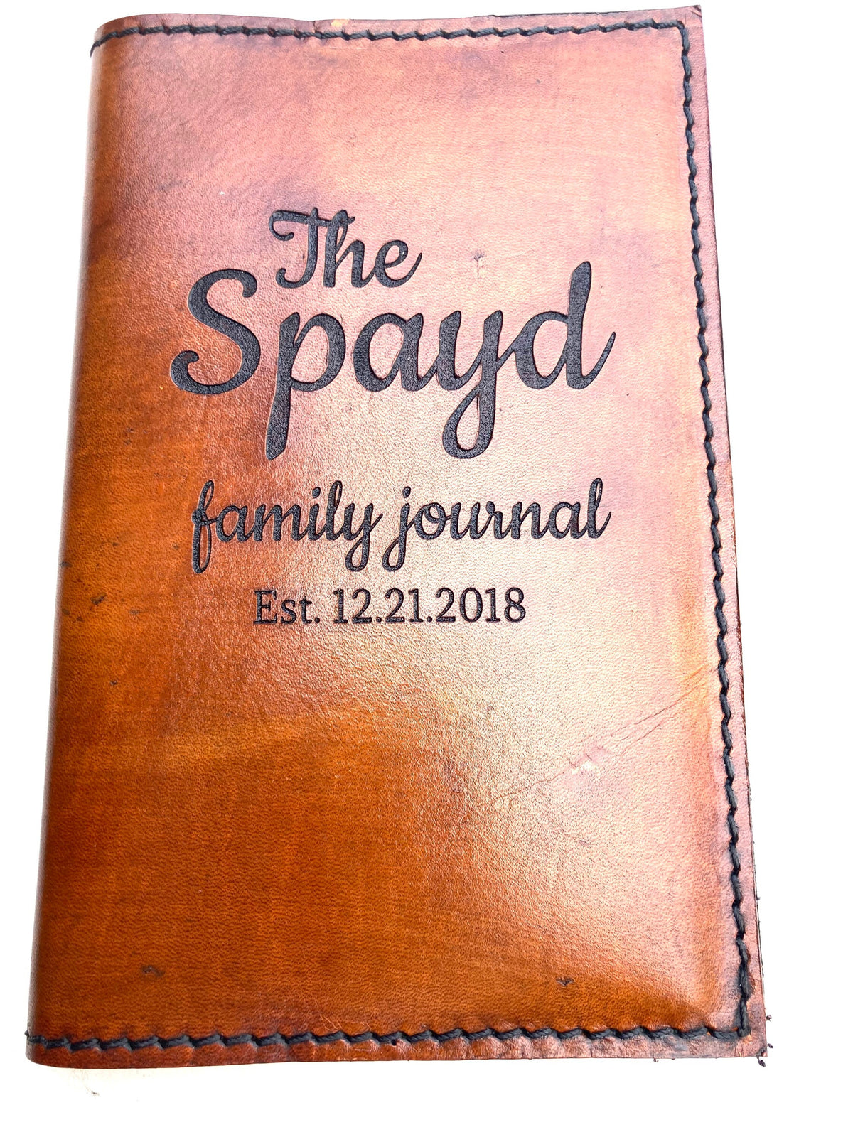 Personalized Leather Family Journal