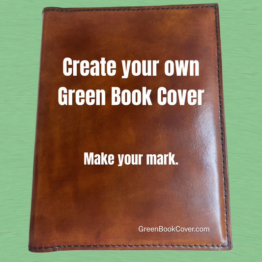 DESIGN YOUR OWN military green book cover